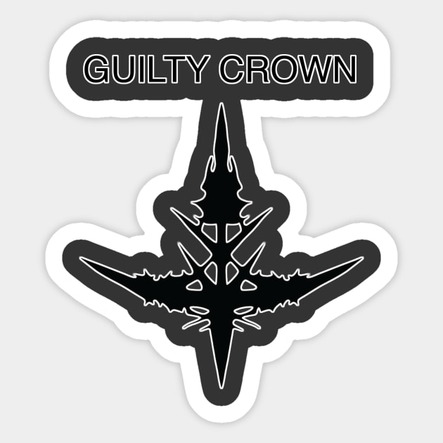 Guilty Crown - King's mark Sticker by NightArk